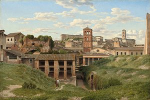 Ansicht der Cloaca Maxima, Rom, 1814