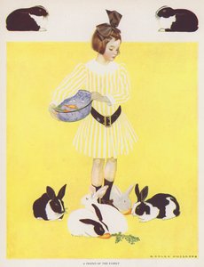 Coles Phillips Mädchen, eine Freundin der Familie von C. Coles Phillips
