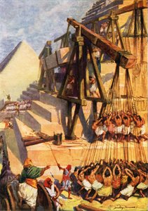 Bau einer Pyramide