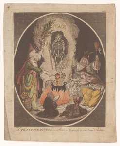 Spottdruck auf den Frieden von Amiens, 1802 von C. Starcke