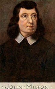 John Milton 1608-1674, englischer Dichter, frühes 20. Jahrhundert von C. W. Quinnell