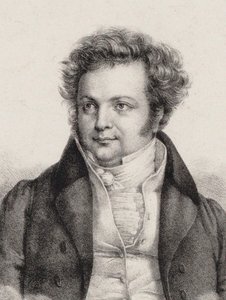 Porträt des Komponisten Heinrich Marschner 1795-1861 von Cäcilie Brandt