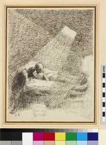 Studie für Die Asphyxie von Camille Jacob Pissarro