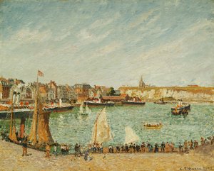 Die Nachmittagssonne, Außenhafen von Dieppe