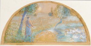 Das Gänsemädchen, 1890