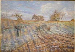 Gelee blanche (Reif) von Camille Pissarro