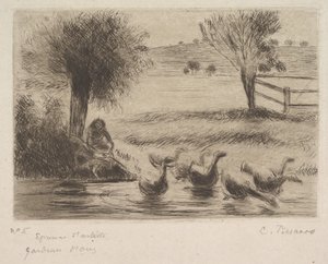 Gänsemädchen, 1888