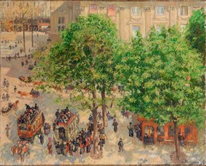 Place du Théâtre-Français, Frühling