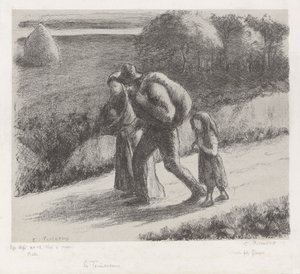 Die Vagabunden von Camille Pissarro