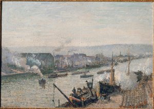 Der Hafen von Rouen