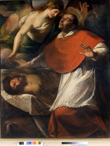 San Carlo Borromeo betrachtet den toten Christus