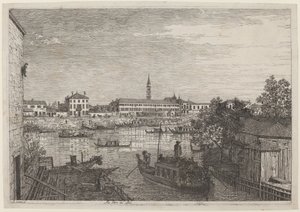 Ale Porte del Dolo von Canaletto