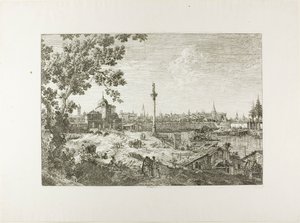 Imaginäre Ansicht von Padua, aus Vedute von Canaletto