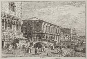 Le Preson. V. [unten links] von Canaletto