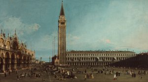 Die Piazza San Marco, Venedig