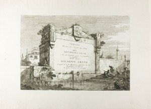 Titelseite, aus Vedute