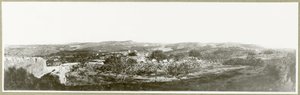 Bethlehem: Blick nach Süden mit Herodium in der Ferne, 1917