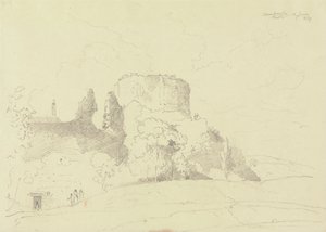 Carisbrooke Castle, Isle of Wight von Capt. Thomas Hastings