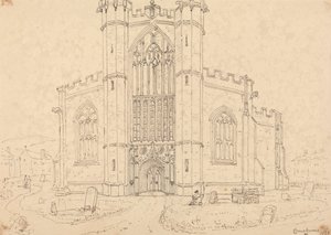 Kirche des Heiligen Bartholomäus, Crewkerne von Capt. Thomas Hastings