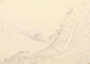 Von Anglers Rock, Ennerdale Lake, 10. Mai 1836 von Capt. Thomas Hastings