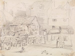 Am Strand von Hastings, 3. Oktober 1820 von Capt. Thomas Hastings