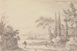 Auf der Newport Road, April 1826 von Capt. Thomas Hastings