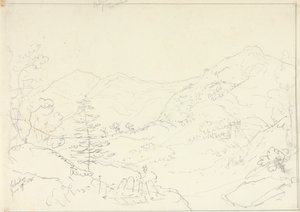 Skiddaw von Borrowdale, Samstag, 27. Juni 1835