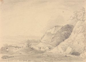 Südostbastion von Carisbrooke Castle, 14. Juni 1830 von Capt. Thomas Hastings