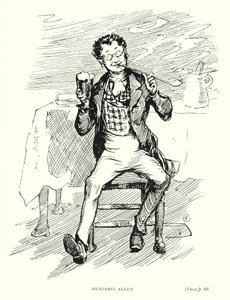 Dickens Charakter: Benjamin Allen von Captain Edward Henry Handley Read
