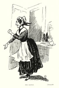 Dickens Charakter: Mrs Raddle von Captain Edward Henry Handley Read