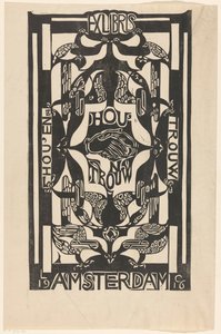 Ex Libris der Vereinigung Hou