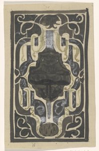 Entwurf für Ex Libris von D.J. Goedkoop von Carel Adolph Lion Cachet