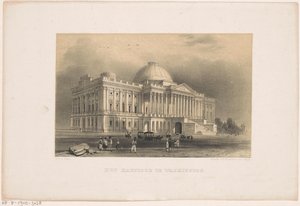 Das Kapitol in Washington von Carel Christiaan Antony Last