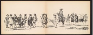 Maskerade der Leidener Studenten, 1850 (Serie) von Carel Christiaan Antony Last