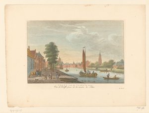 Ansicht von Amersfoort von Carel Frederik Bendorp (I)