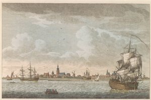 Ansicht von Hoorn, ca. 1790 von Carel Frederik Bendorp (I)
