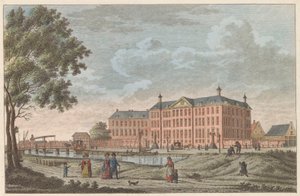 Lutherse Diaconiehuis te Amsterdam, ca. 1790 von Carel Frederik Bendorp (I)