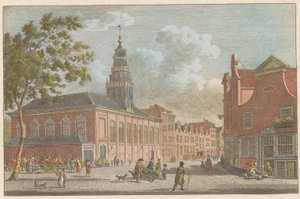 Waalse kerk te Rotterdam, ca. 1790 von Carel Frederik Bendorp (I)