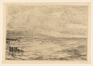 Die Küste von Walcheren von Carel Nicolaas Storm van 
