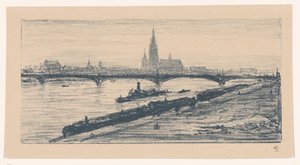 Ansicht von Frankfurt am Main von Carel Nicolaas Storm van 