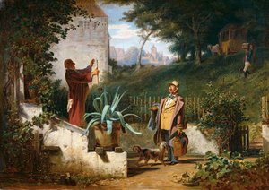 Der Arme Poet Von Carl Spitzweg Als Kunstdruck