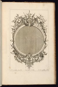 Rahmen mit zwei Blätterschwüngen, Drittes Buch der Rahmen von Carl Albert von Lespilliez