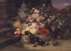 Frucht- und Blumenmalerei