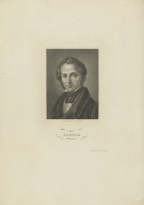 Porträt des Chemikers Justus von Liebig, ca. 1840
