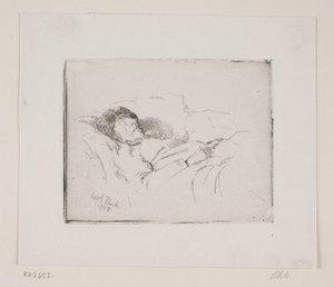 Der kranke alte Mann von Carl Bloch