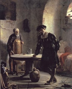 König Christian II. im Gefängnis