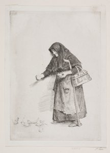 Die Frau mit den Spatzen