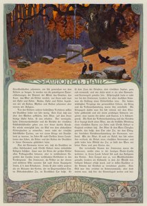 Hain der Fesseln der Semnonen von Carl Emil Doepler