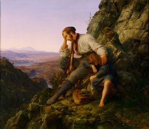 Der Räuber und sein Kind, 1832