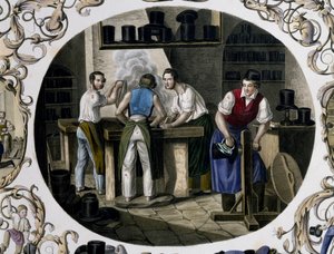 Hutmacherladen von Carl and Geiger Peter Johann Nepomuk Kunz